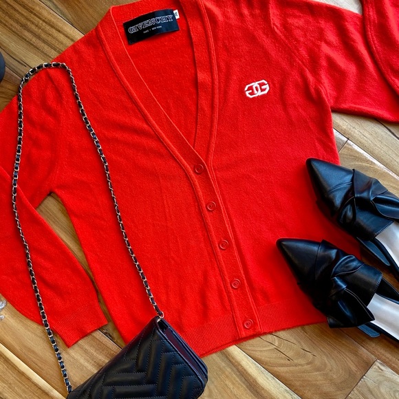 Givenchy Cashmere Blend Monogram Sweater - Picture 2 of 6